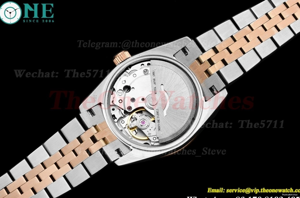 Datejust Rose Gold RG 28mm Dia Dia MY8215 GDF SS 1223